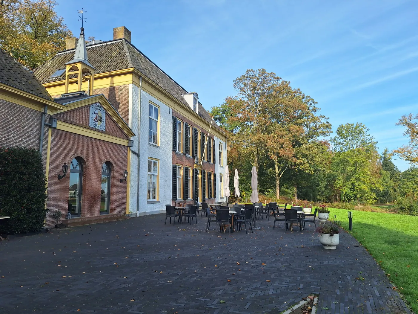 Het landhuis van Huis Brakel