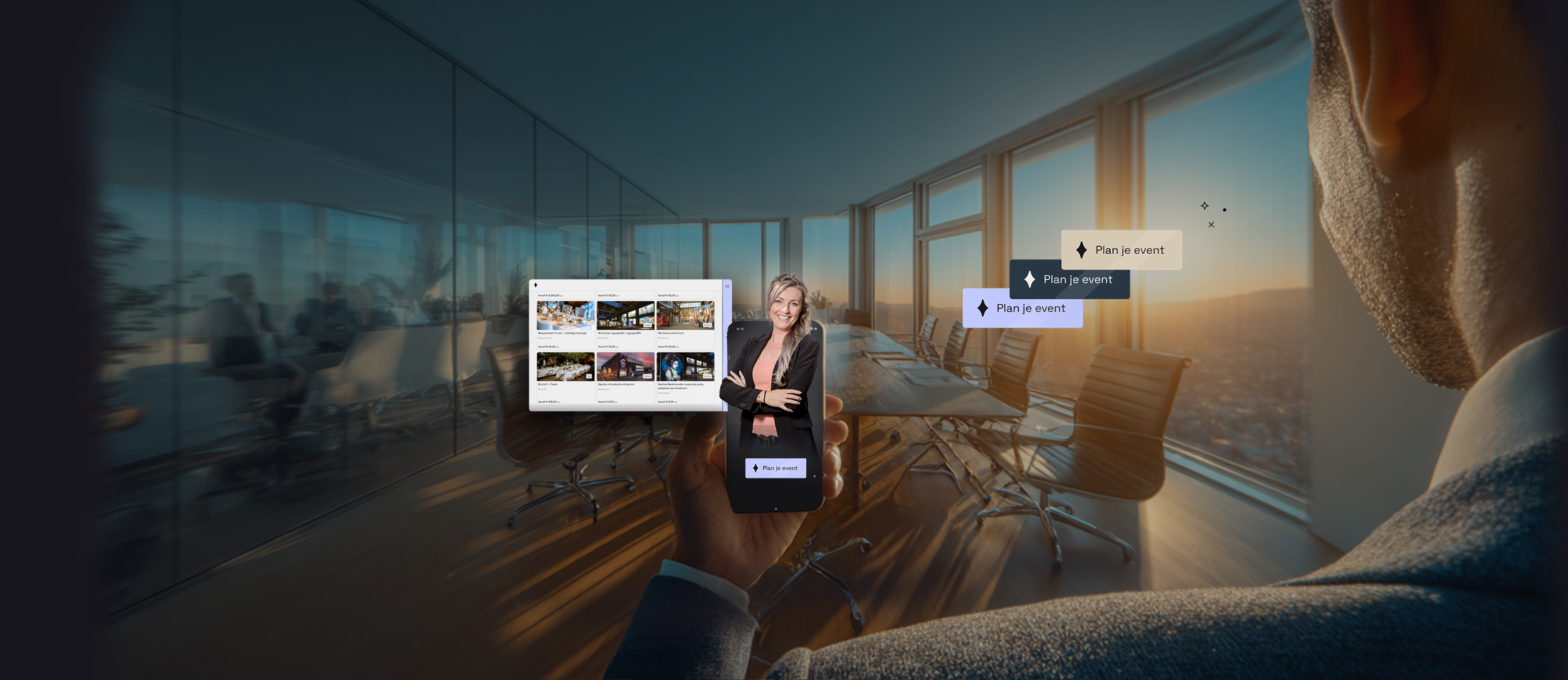 Event management vergaderruimte