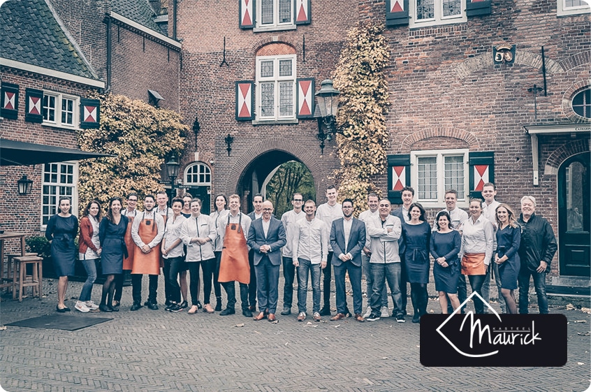 Team foto Kasteel Maurick