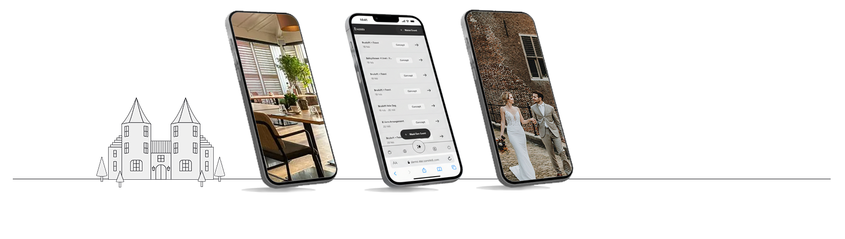Premium software voor trouw-, event- en vergaderlocaties