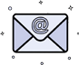 E-mailmarketing icoon - gerichte e-mailcampagnes voor eventlocaties